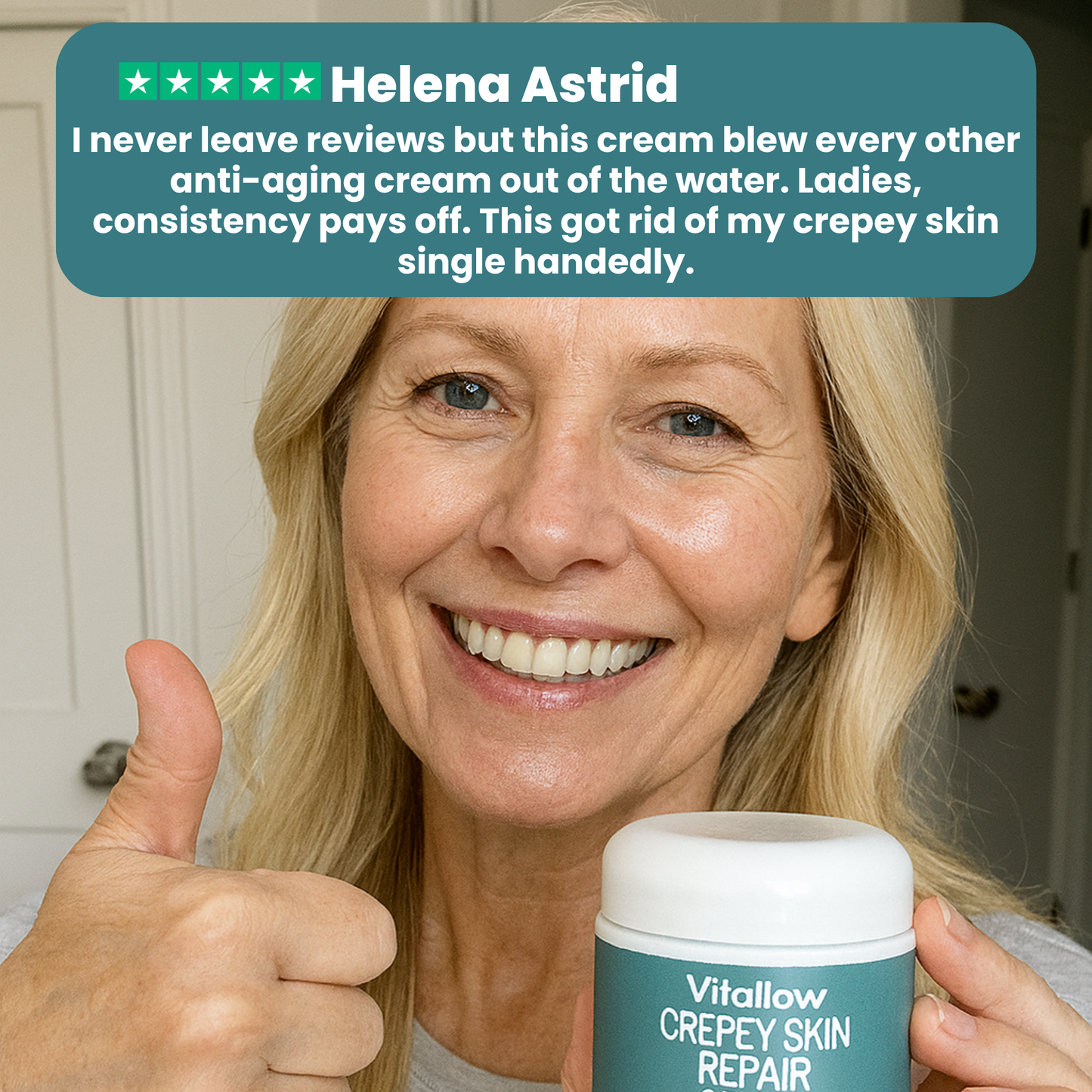 Crepey Skin Repair Cream