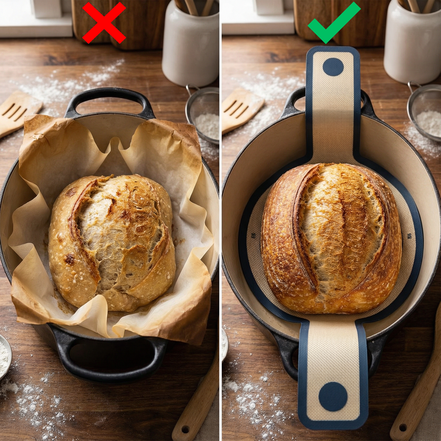 Vitallow™ Food Grade Silicone Sourdough Sling